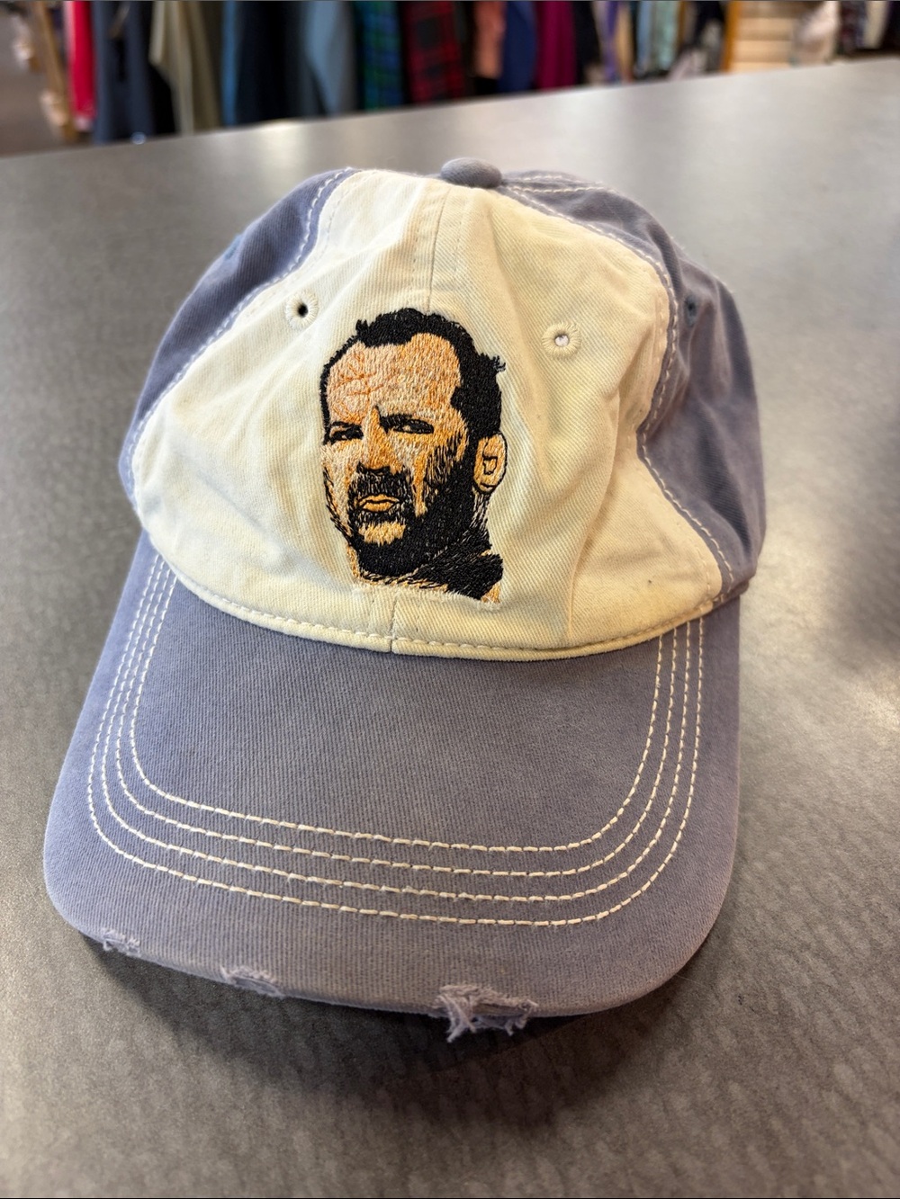 Bruce Willis vintage dad cap